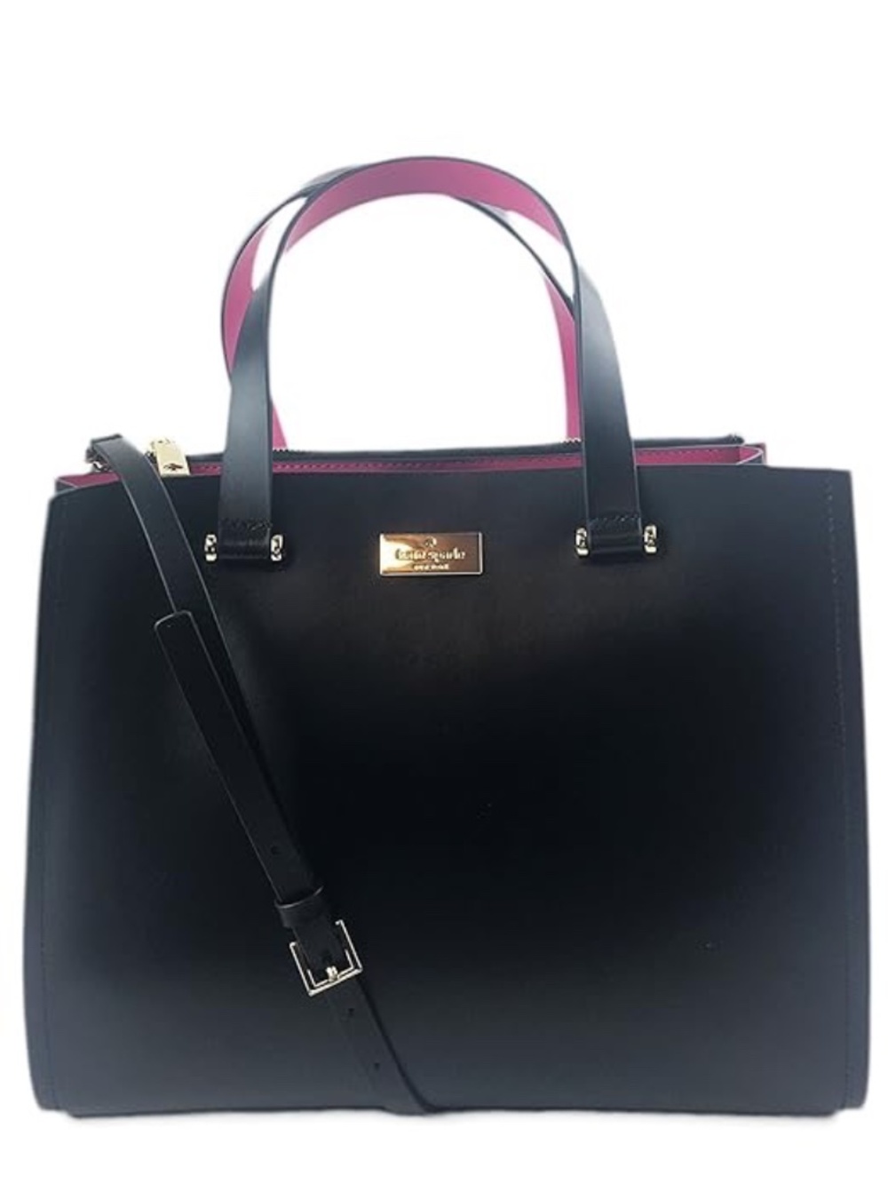 Kate Spade New York Krya Arbour Hill Crossbody Handbag (Black/Pink) NWOT